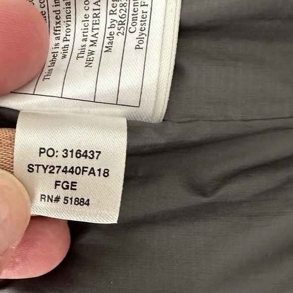 Patagonia Vest Mens Large Gray Wool Snap Front Lined Zip Pockets STY 27440 FA18 - Picture 9 of 9